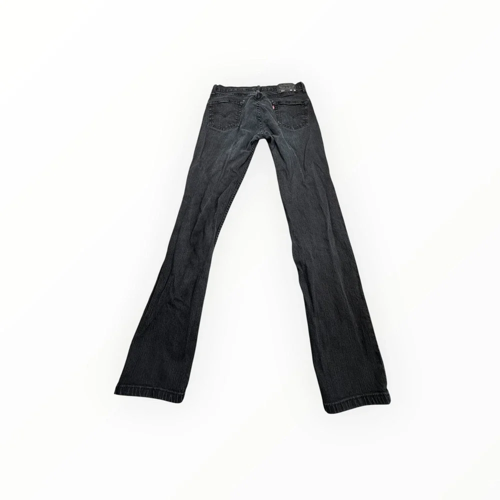 Levis 511 Slim Fit Jeans Mens 30x30 Faded Black Denim Pants‎ 04511-4406